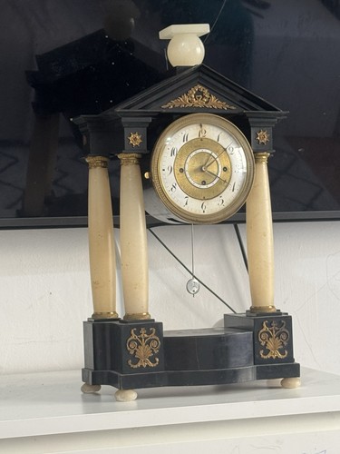 Biedermeier portaluhr antik - biedermeier,