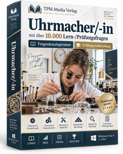 Uhrmacher/-in