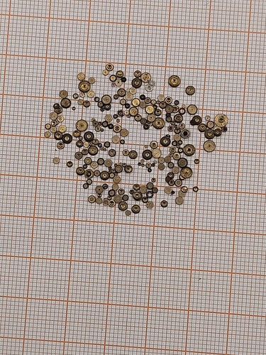Uhrenfässer aus messing - aus,