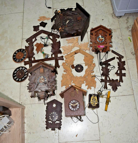 Großes konvolut kuckucksuhren - konvolut,