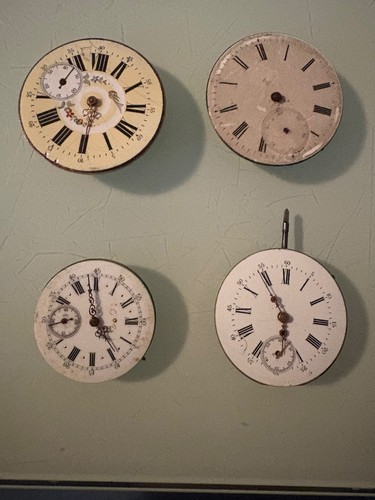 Konvolut4x taschenuhr uhrwerke - konvolut4x,