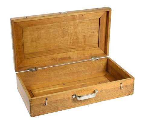 Antiker uhrmacher holzkoffer - uhrmacher,