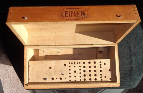 ältere gebrauchte holzbox - gebrauchte,