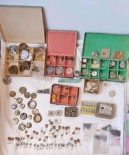 Konvolut Uhrmacher-Ersatzteile