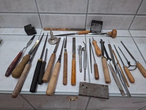 Vintage uhrmacher werkzeug - uhrmacher,